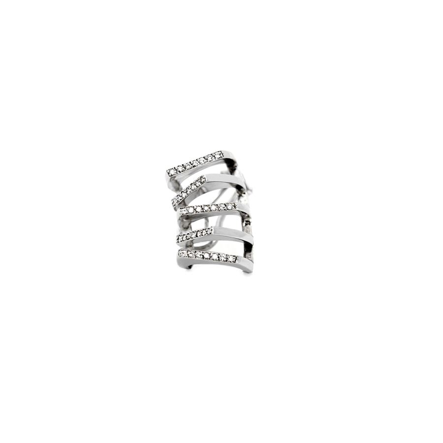 5 elements 'Congiunzioni' mono earring with diamonds CONGIUNZIONI | OR5 MONOAU18B CT 0,26